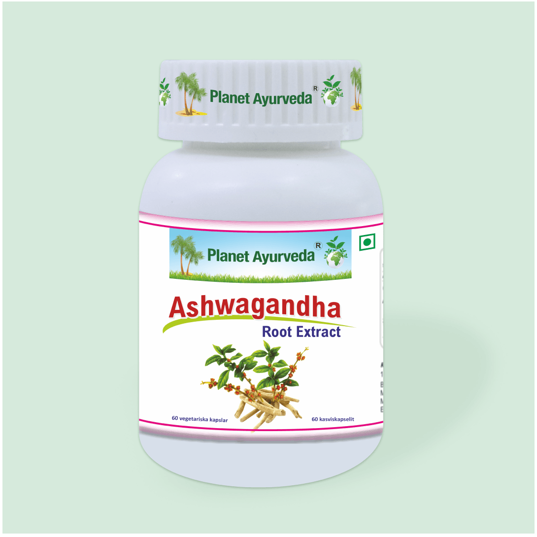 Ashwagandha, 60 capsules - PlanetAyurveda Suomi