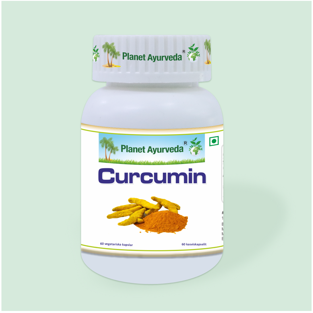 Curcumin, kurkumiini kapselit – 60 kapselia